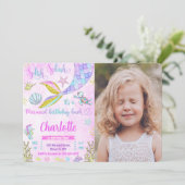 Invitation photo de sirène (Debout devant)