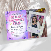 Invitation Photo de son anniversaire