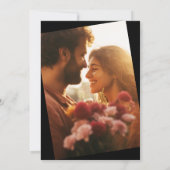 Invitation Photo de superposition pour le dîner de répétition (Dos)