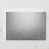 Invitation Photo de tapis rouge Hollywood noir et blanc vinta (Dos)