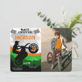 Invitation photo de vélo (Debout devant)