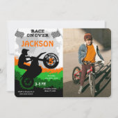 Invitation photo de vélo (Devant)