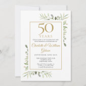 Invitation Photo de verdure pour n'importe quel anniversaire  (Devant)