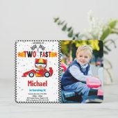 Invitation photo de voiture (Debout devant)