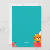 Invitation Photo d'encadrement de Kitty (Dos)