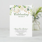 Invitation Photo des funérailles commémoratives du Bouquet Bo (Debout devant)