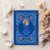 Invitation Photo Destination Grèce Mariage Santorini