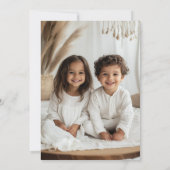 Invitation Photo d'invitation conjointe Wild One et Four Ever (Dos)