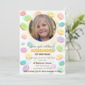 Invitation Photo Donuts (Debout devant)