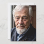 Invitation Photo du 100e anniversaire de la marine moderne (Dos)