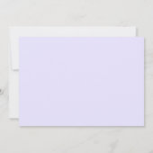 Invitation Photo du 1er anniversaire de la petite fille papil (Dos)