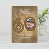 Invitation photo du 60e anniversaire (Debout devant)