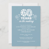 Invitation Photo du 60e anniversaire du Mariage (Devant)