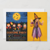 Invitation Photo du costume d'Halloween (Devant)