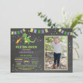 Invitation Photo du feu de filles de garçons d'invitation de (Debout devant)