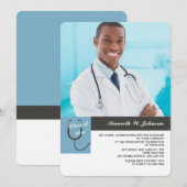 Invitation photo du fournisseur de santé (Devant / Derrière)