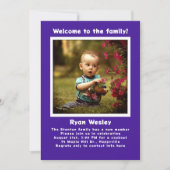 Invitation photo du groupe d'adoption des jeunes e (Devant)