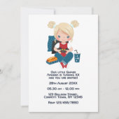 Invitation Photo du parti Anniversaire de enfant à thème de j (Devant)