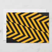 Invitation Photo du parti Anniversaire de enfant de la Backho (Dos)