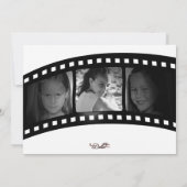 Invitation photo du parti de la bande de film Vint (Dos)