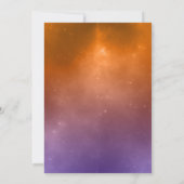 Invitation photo du parti Halloween (Dos)