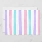 Invitation photo du Parti Unicorn (Dos)