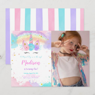 Invitation photo du Parti Unicorn