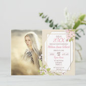 Invitation Photo du Secret Garden Graduation Party (Debout devant)