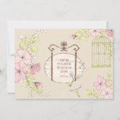 Invitation Photo du Secret Garden Graduation Party (Dos)