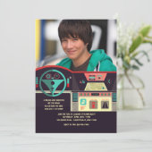 Invitation photo du tableau de bord (Debout devant)