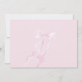 Invitation Photo d'un 1er anniversaire de fille de garçon ros (Dos)