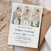 Invitation Photo d'une fête d'anniversaire