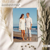 Invitation  Photo, Elegant, Modern Calligraphy Wedding