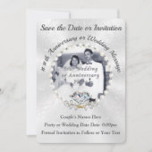 Invitation Photo étonnante, Anniversaire Enregistrer les cart (Devant)