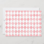 Invitation Photo Fairytale Alice dans le Baby shower Wonderla (Dos)