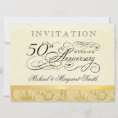 Invitation photo fantaisie 2 pour le 50e anniversa (Dos)