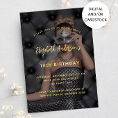 Invitation Photo fête d'anniversaire