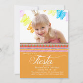 Invitation photo Fiesta (Devant)