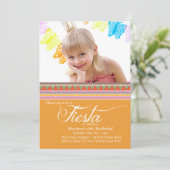 Invitation photo Fiesta (Debout devant)