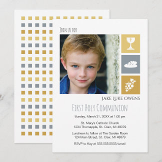 Invitation photo First Communion