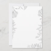 Invitation Photo Floral Surprise 60e anniversaire (Dos)