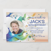 Invitation photo Fluid (Devant)