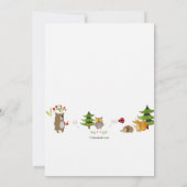 Invitation photo Forest Pals (Dos)