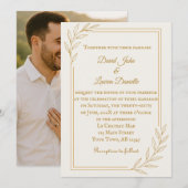 Invitation Photo Forever Us (Devant / Derrière)