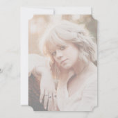 Invitation Photo Funéraire Célébration de la vie (Dos)