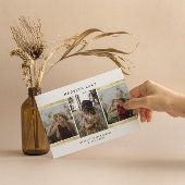 Invitation Photo Gold Foil 2023 Graduation