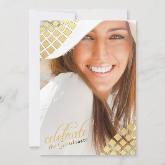 Invitation photo Golden Tiles (Devant)