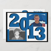 Invitation Photo Grad 2013 du Blue Block (Devant / Derrière)