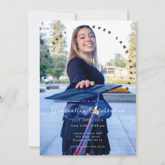 Invitation Photo Graduation Invitation, Class of 2026
