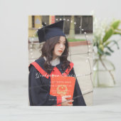 Invitation Photo Graduation Invitation, Class of 2026 (Debout devant)